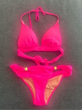 Victoria’s Secret Hot Pink Bikini Set